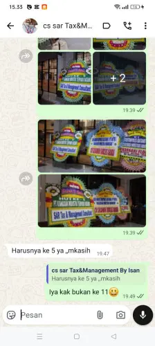 Testimonial Papan Bunga grand wisata bekasi